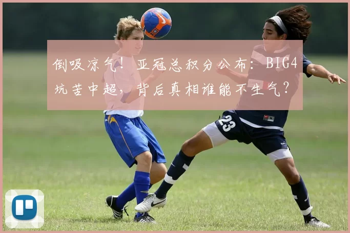 倒吸凉气！亚冠总积分公布：BIG4坑苦中超，背后真相谁能不生气？_联赛_泰超_中国足协